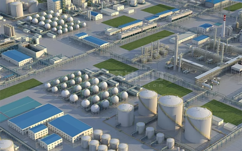 天然气化工厂3D建模虚拟现实：精准模拟下的工艺流程优化策略
