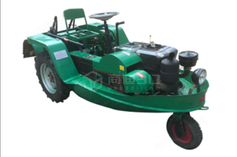农业机械耕船3dvr模型在线互动三维展示