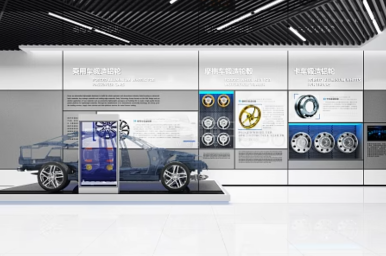 汽車性能展示：3D汽車展示與VR全景技術呈現極致動力與操控