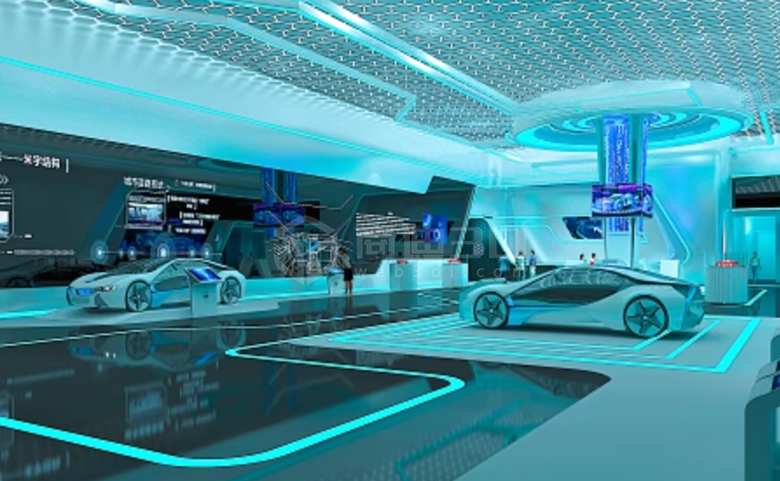3D汽车展示结合虚拟现实技术，汽车动力、操控等性能一览无余