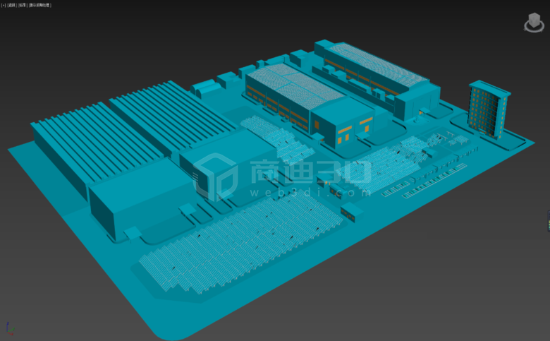 林芝智慧工厂3d可视化地图建模
