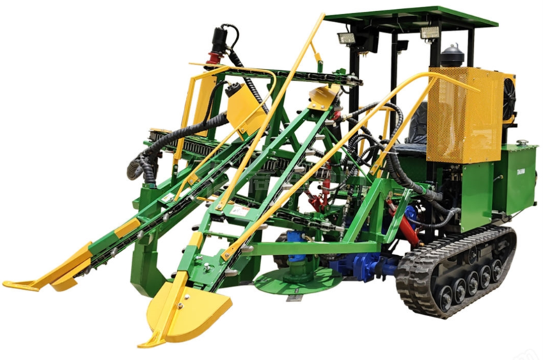 农业甘蔗割铺机3d模型h5虚拟三维展示
