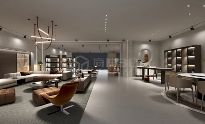 现代沙发3D展示：VR全景技术下的客厅新视角