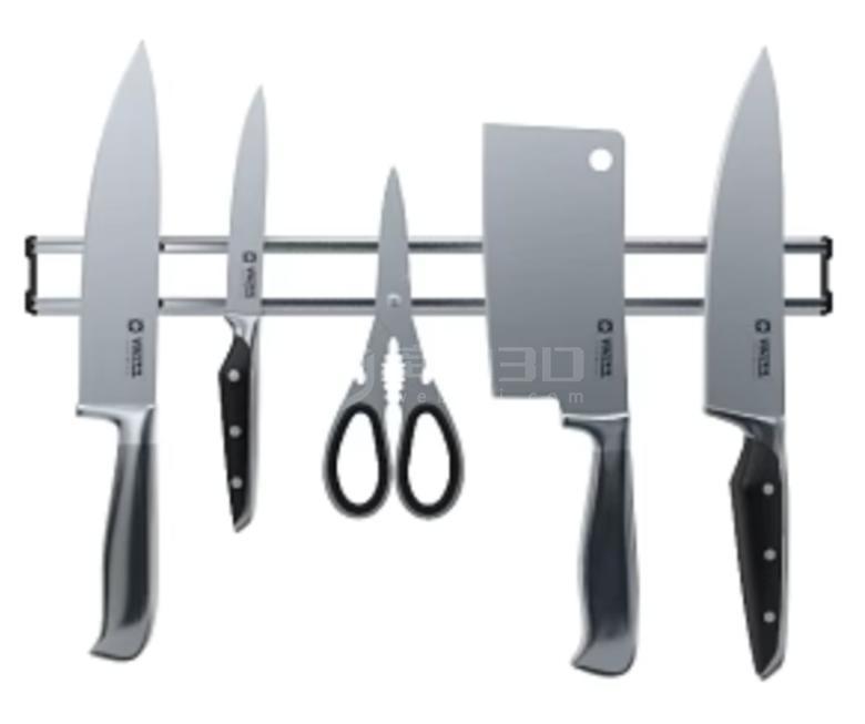 刀 剪刀 砧板 刨 磨刀石三维建模web3d产品可视化展示