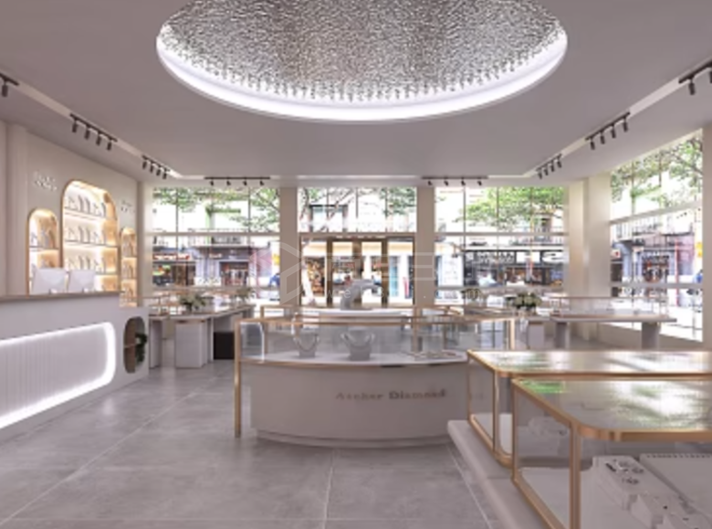360°全景展示的珠寶定製VR商店，震撼你的想象