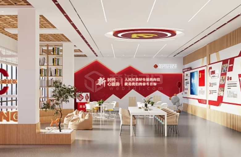 VR實景複刻展廳，讓社區街道黨建文化館鮮活起來