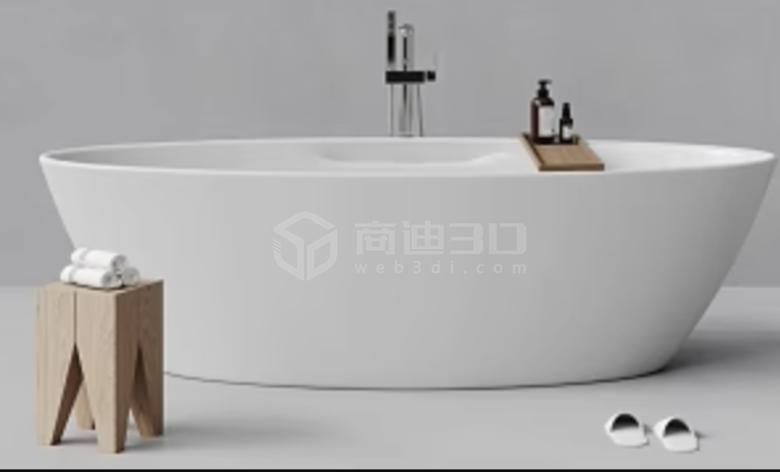 脸盆 浴缸 桑拿房三维建模web3d产品可视化展示