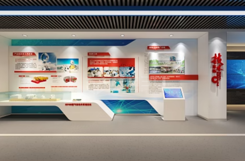 企业智慧展馆展厅：VR全景拍摄展现数字技术创新风采