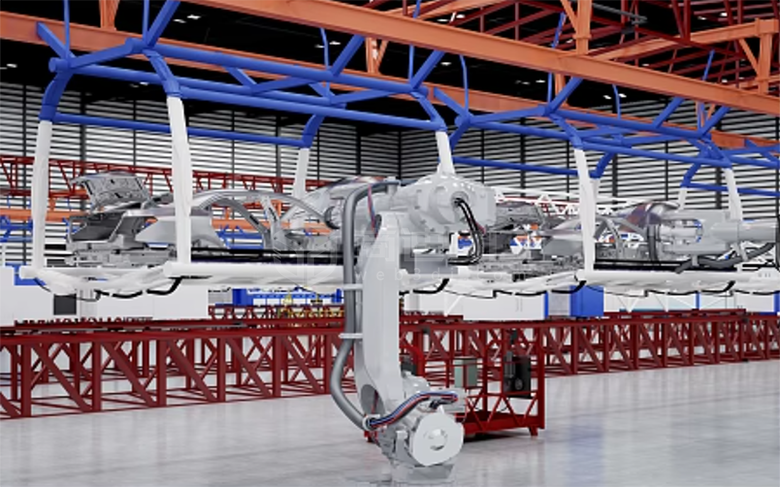 佛山数字孪生智能工厂-3d可视化工业建模-数字工厂智能车间模型