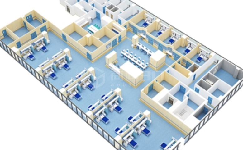 智慧医疗3D数字化建模三维可视化数字孪生系统开发