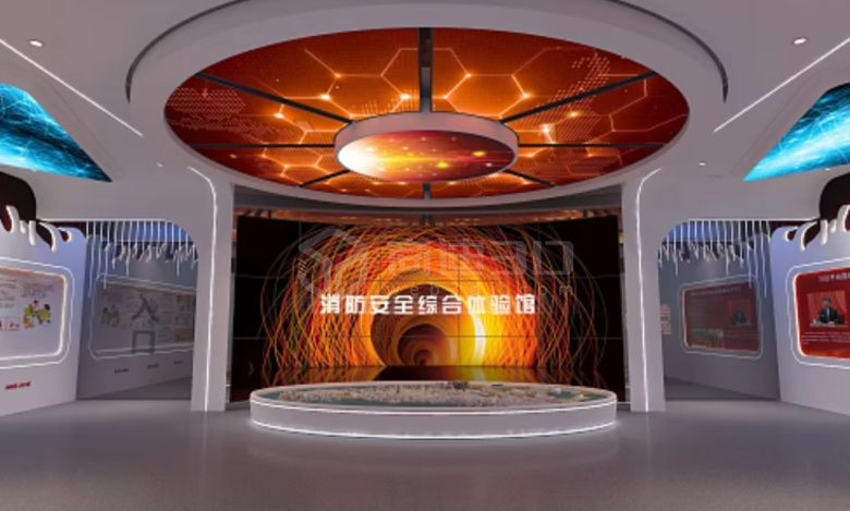 在线防火宣传展厅：3D建模与VR技术的生动演绎