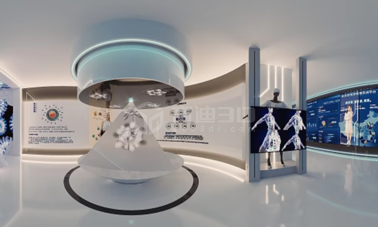 生物醫藥行業企業展廳：3D、VR 技術展現未來醫療藍圖