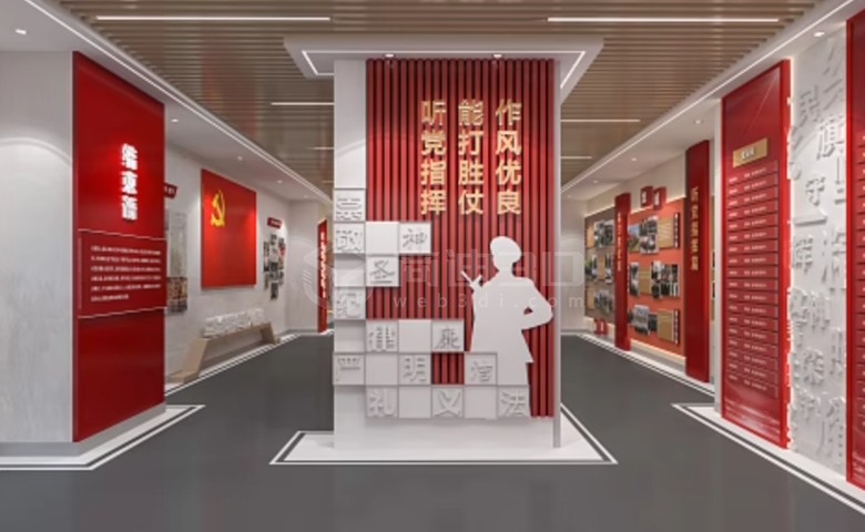 军史展馆展厅：3D全景技术打造震撼视觉盛宴