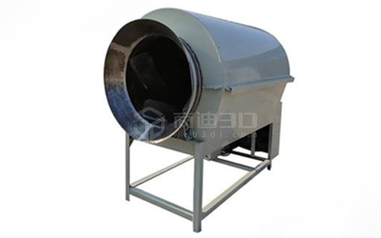 茶葉炒干機(jī)3d模型在線H5交互三維展示