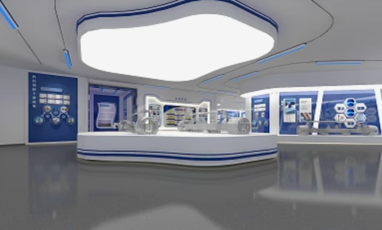 展廳設備自動化控製與3D展示，創新智能展廳體驗