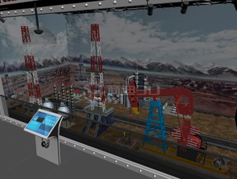 石油天然氣企業：用線上VR虛擬展廳開展安全教育