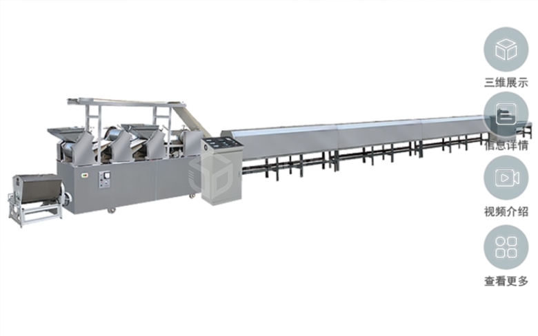 饼干生产线3d建模在线虚拟三维展示