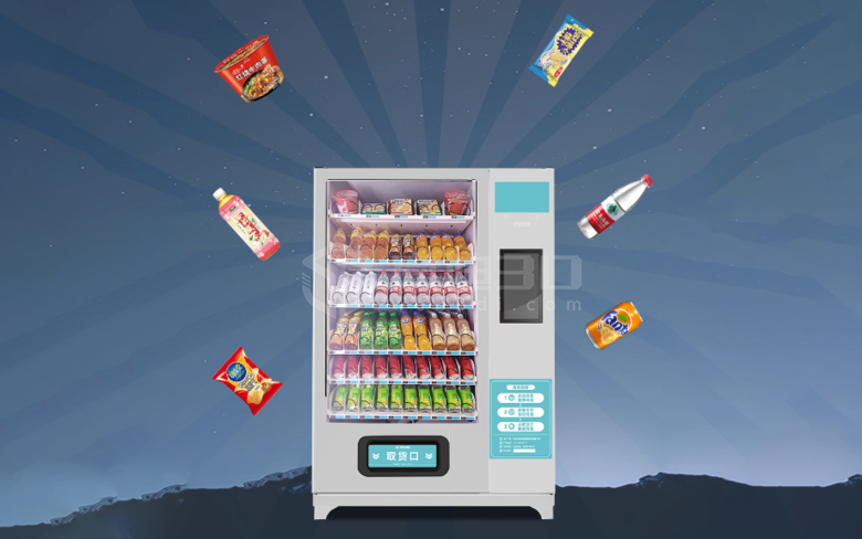 無人售貨機視頻三維宣傳片動畫制作