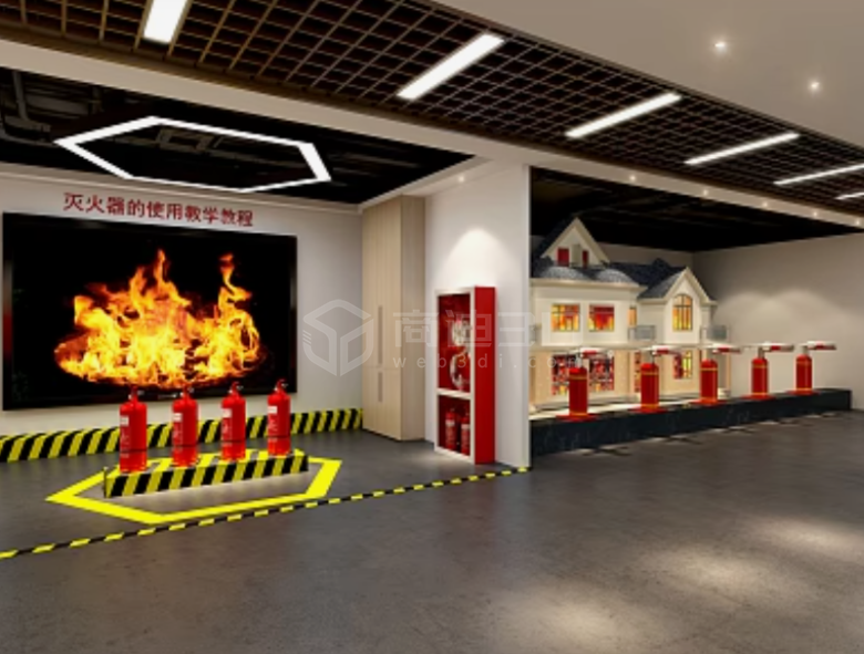 應急安全教育VR展廳：3D建模技術塑造沉浸式安全教育場景