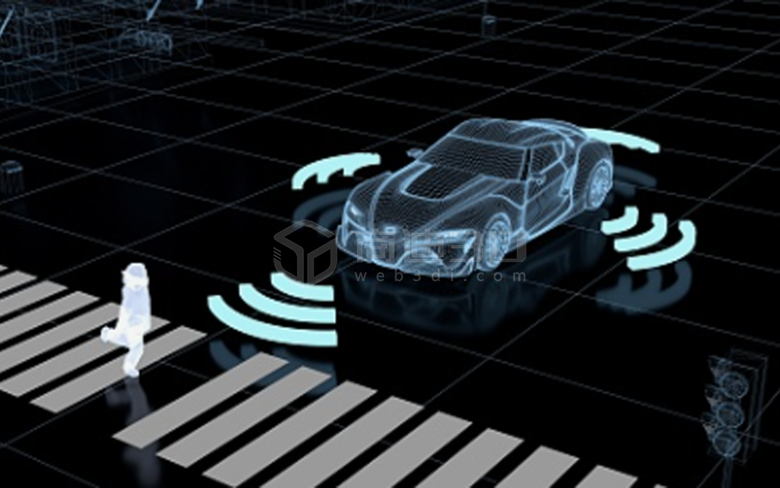 新能源汽車輔助駕駛系統三維演示動畫制作