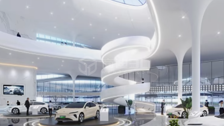 新能源汽車3D全景展示：助力新能源汽車產業在VR線上展廳騰飛