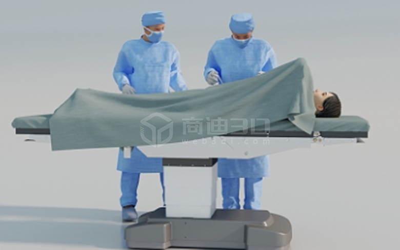 腹腔鏡前列腺根治性切除術三維醫療動畫視頻制作