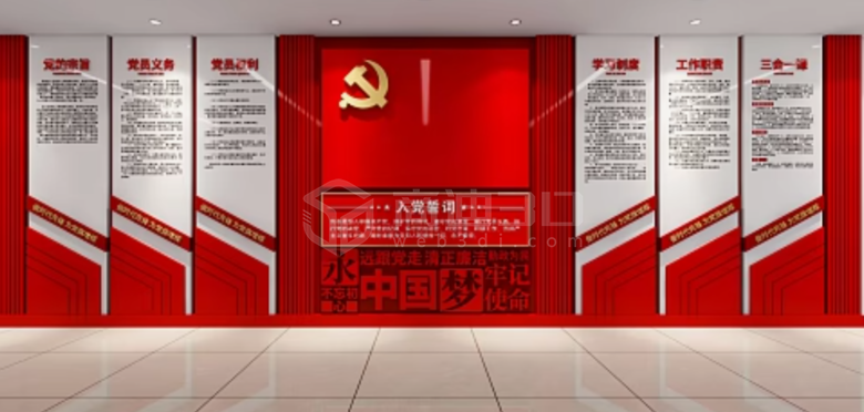 红色教育3D虚拟智慧党建展厅：沉浸式体验，让党史学习更生动！