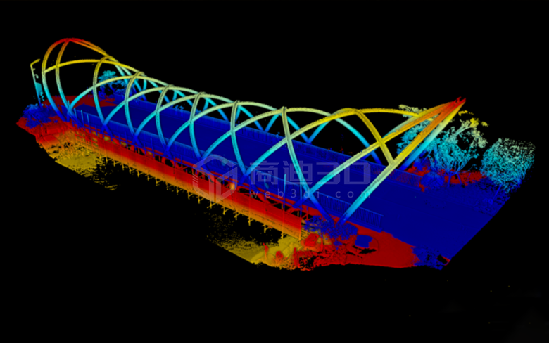 钢结构桥梁3d点云扫描建模：开启桥梁数字化新纪元