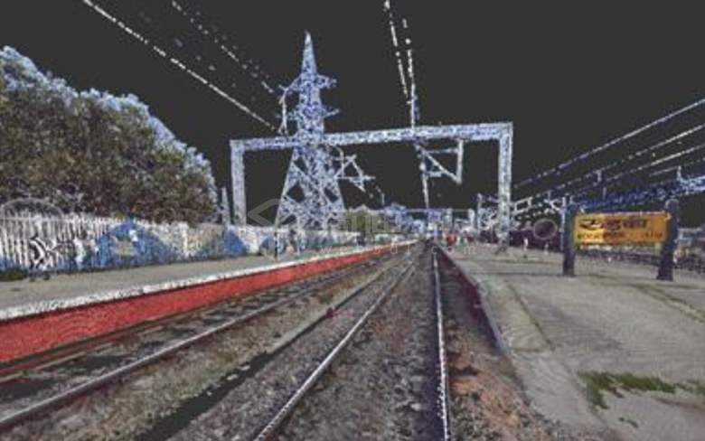 火车站3d点云扫描建模：开启建筑数字化新征程
