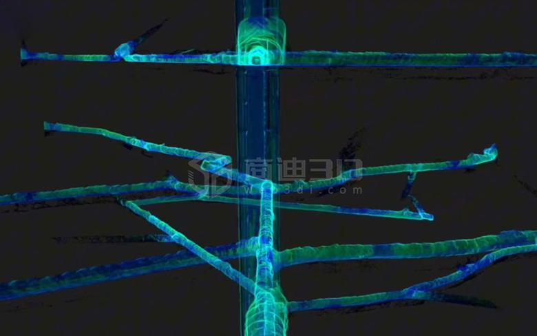 竖井扫描：3d点云扫描建模的深度探索