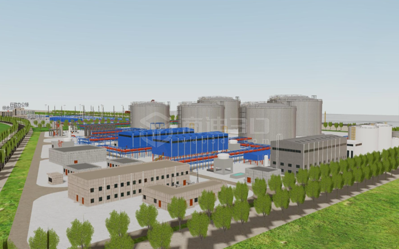 石油化工厂3d点云扫描建模