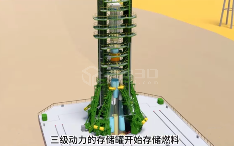 火箭发射模拟3d动画视频演示：开启宇宙探索的虚拟之旅