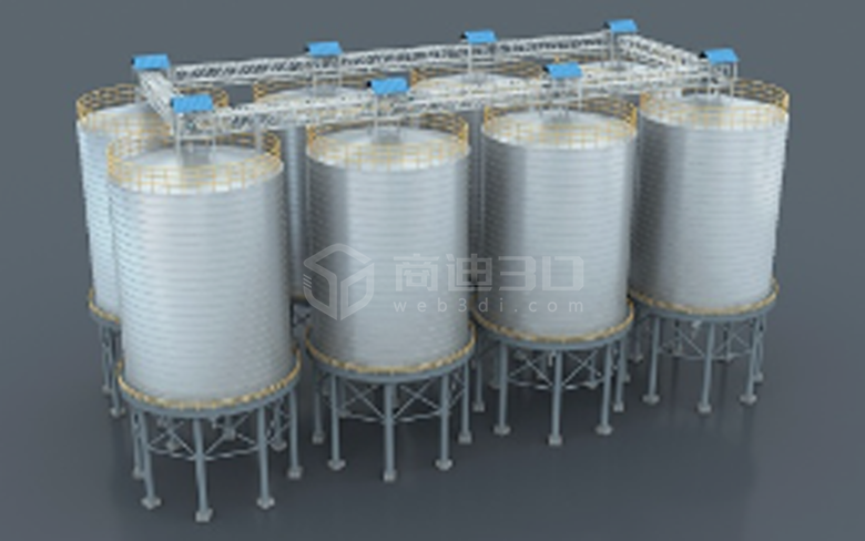 粮食筒仓激光雷达点云扫描3d建模：开启仓储管理新时代