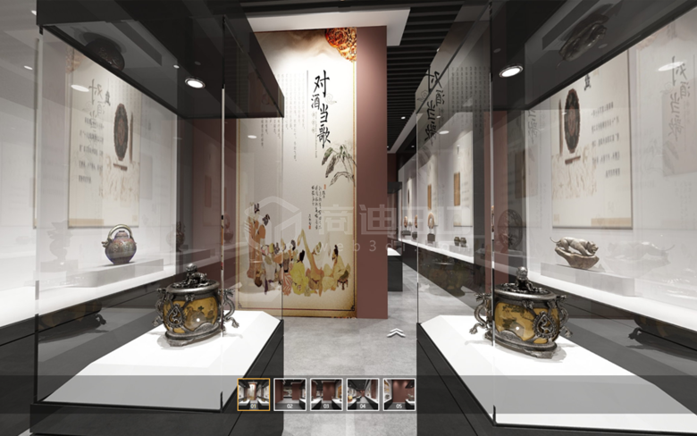 博物馆文物3d展示线上虚拟展厅建模
