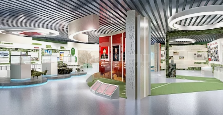 國防教育數(shù)字展館｜VR全景 3D互動展示