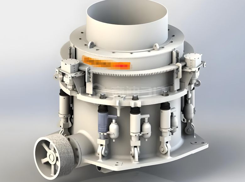 矿山机械设备破碎机三维建模3d可视化web3d互动展示