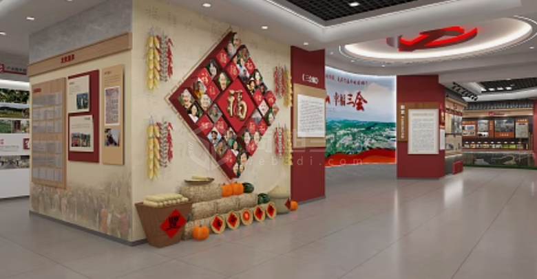 乡村振兴VR展厅，3D展示助力乡村历史文化传播