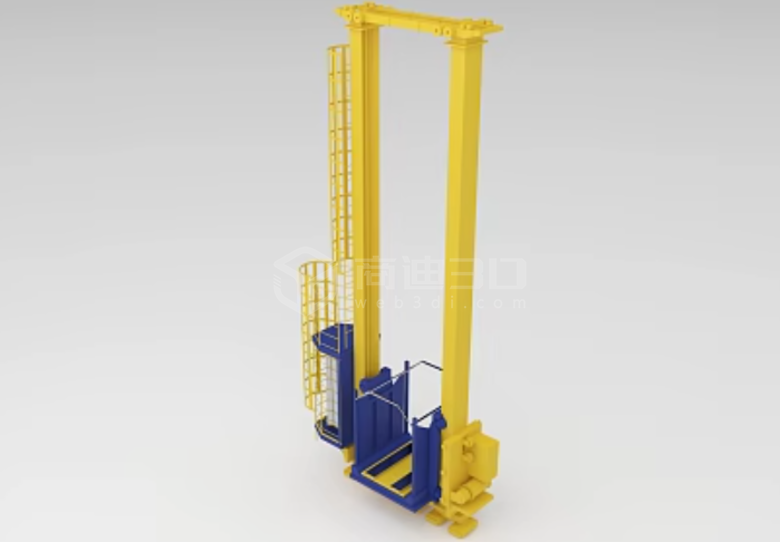 堆垛机3D扫描服务 | 点云建模 | 360度三维展示方案