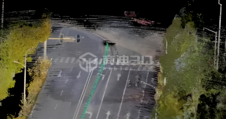 交通道路三维点云扫描-数字孪生三维可视化建模