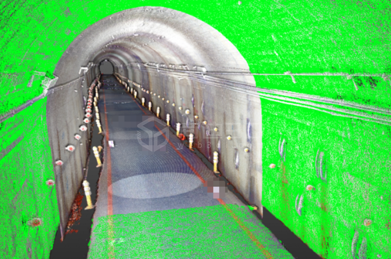 公路隧道三维扫描点云3d可视化建模