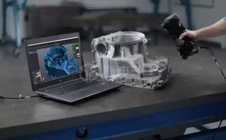 工业汽车电子零配件3d点云扫描建模