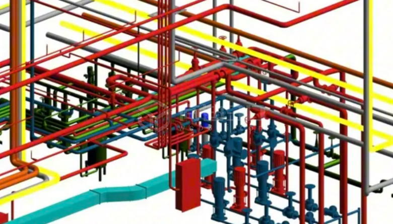 泵房管道三维扫描建模3d可视化实景建模