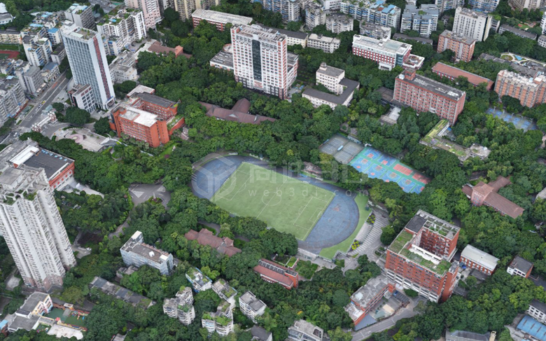 大学校园全域三维实景倾斜摄影建模