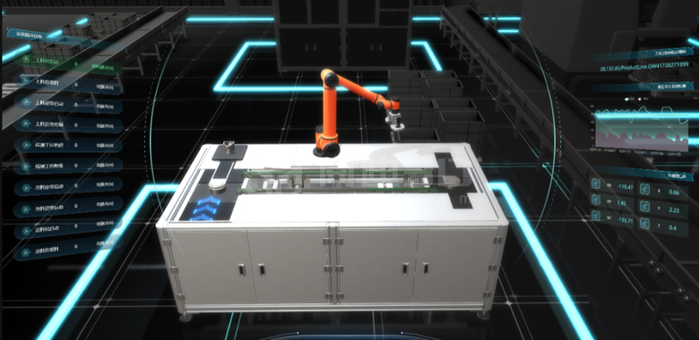 智能产线质检3d建模可视化展示