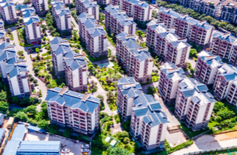 中层别墅无人机倾斜摄影三维实景建模