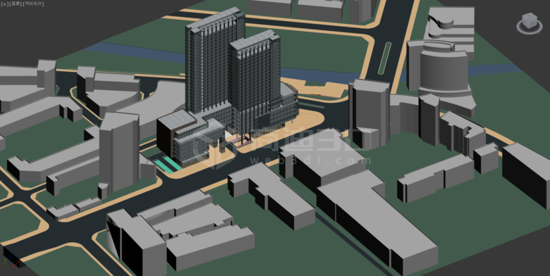 根据设计师提供的建筑平面图或者手绘草图,3d建模即可开始做3d建模