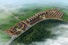 這樣的建筑全景圖丨景觀全景圖丨建筑鳥瞰圖商迪3D都可做
