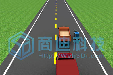 道路交通安全演示三维动画