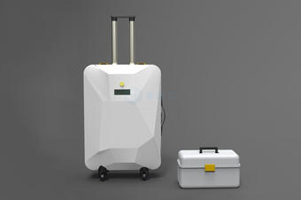 商迪3D行李箱建模渲染效果图制作