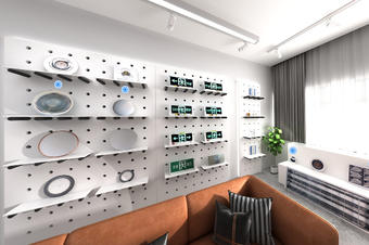 電子照明設備線上展廳|全景VR購物